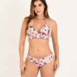 Vestido de baño rosado