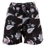 Short de baño negro para hombre